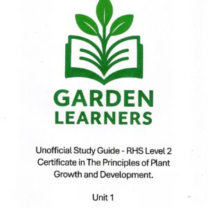 RHS Level 2 Unit 1 Study Guides - Plant Growth and Development